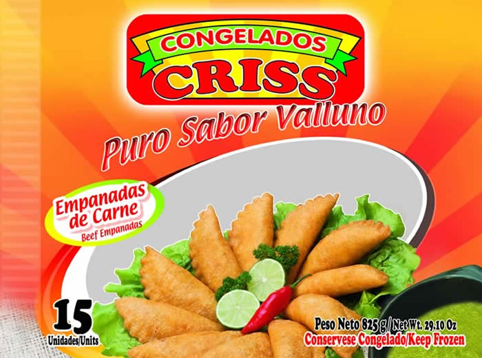 Empanada carne media luna x 15 und Image